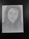 Drawing of woman